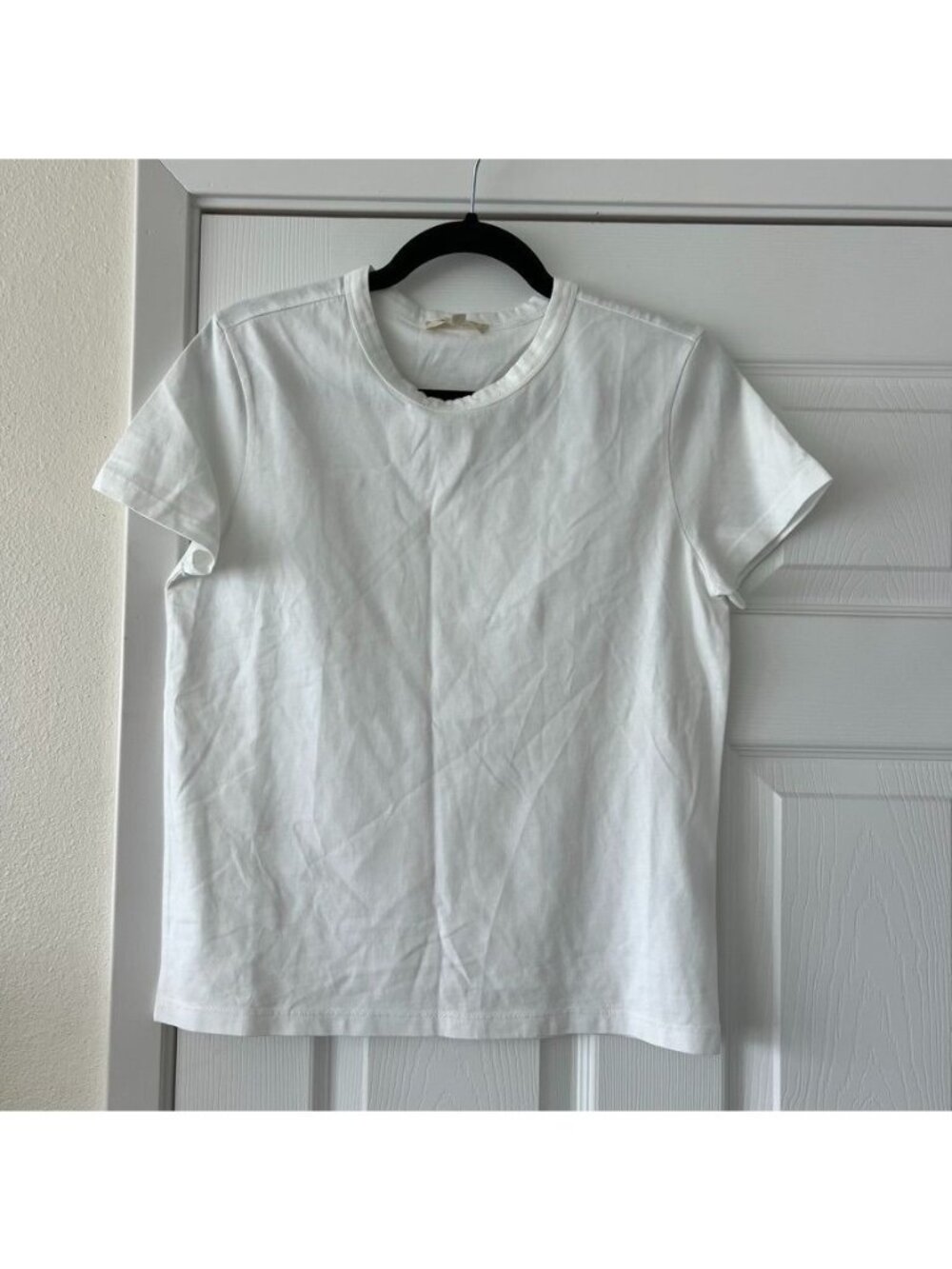 Madewell Jersey Cotton White Crewneck T Shirt Size XS